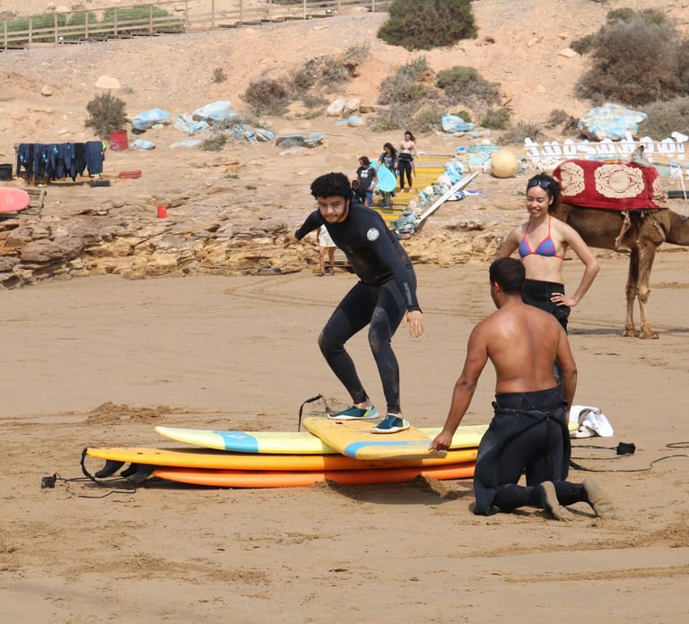 Surf Lessons with Local instructors beginners