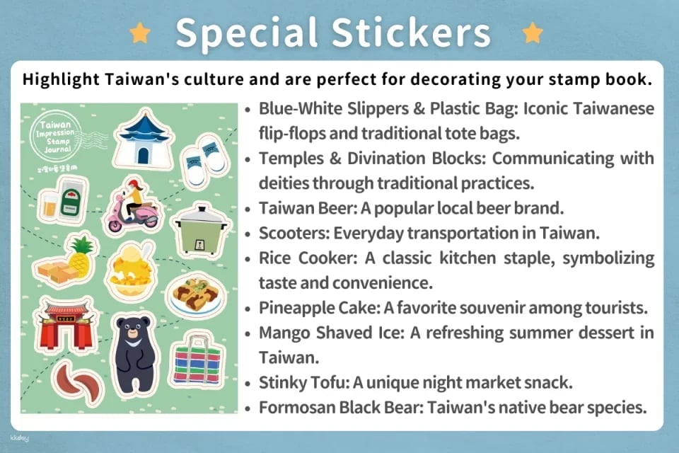 Taiwan Impressions Stamp Collection