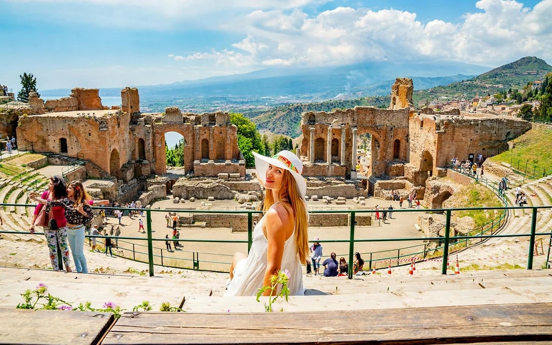 Taormina Ancient Theatre Tickets with Audio Guide Image 1