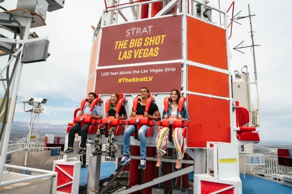 The STRAT Hotel and Casino: Observation Deck and Thrill Rides