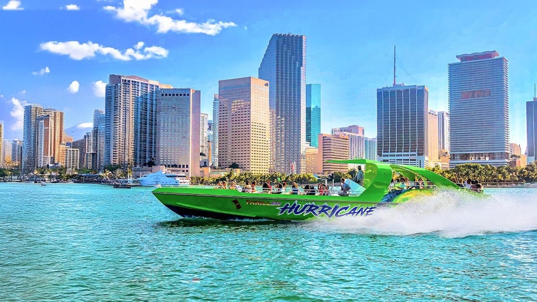 Miami Thriller Speedboat Sightseeing Tour