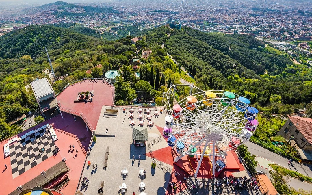 Tibidabo Amusement Park Tickets with Funicular Ride Image 9