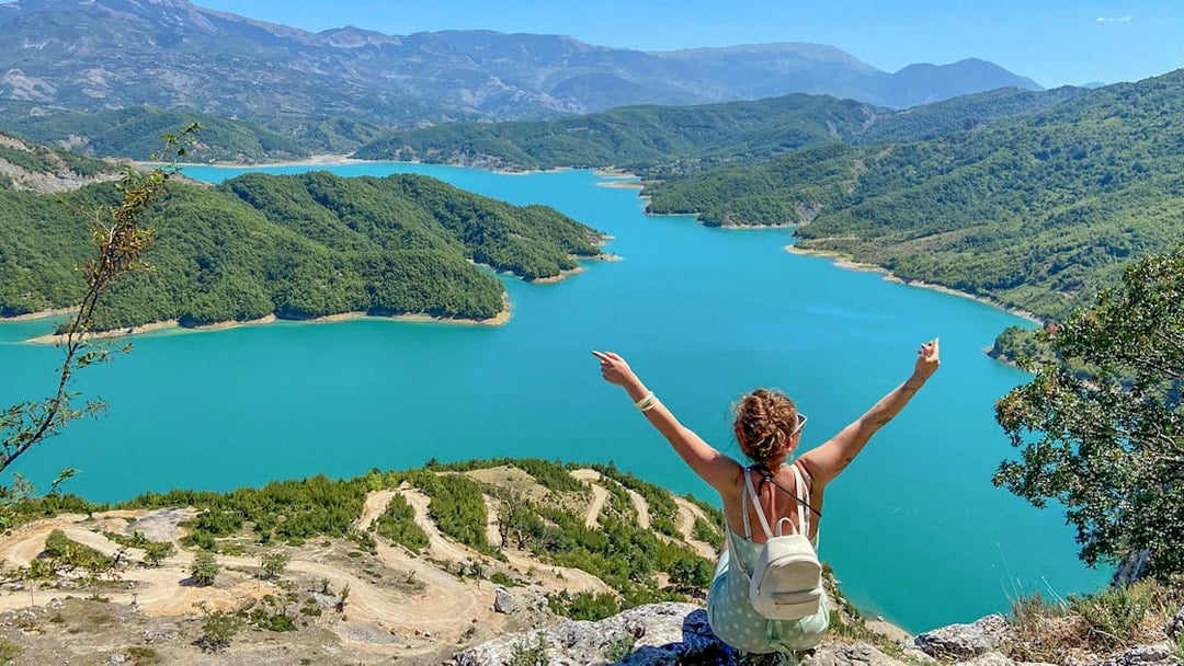 From Tirana: Bovilla Lake & Gamti Mountain Hiking Tour by Van