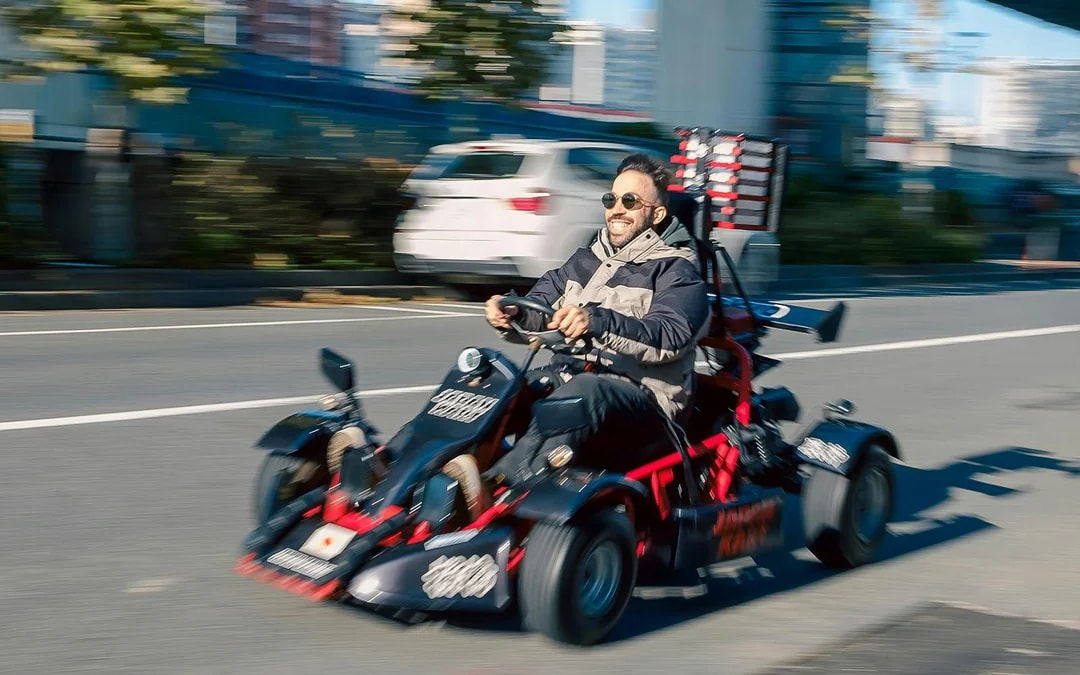 Tokyo: Asakusa, Kaminarimon & Skytree 60/120-Min Go-Karting Experience by JAPANKART Image 1