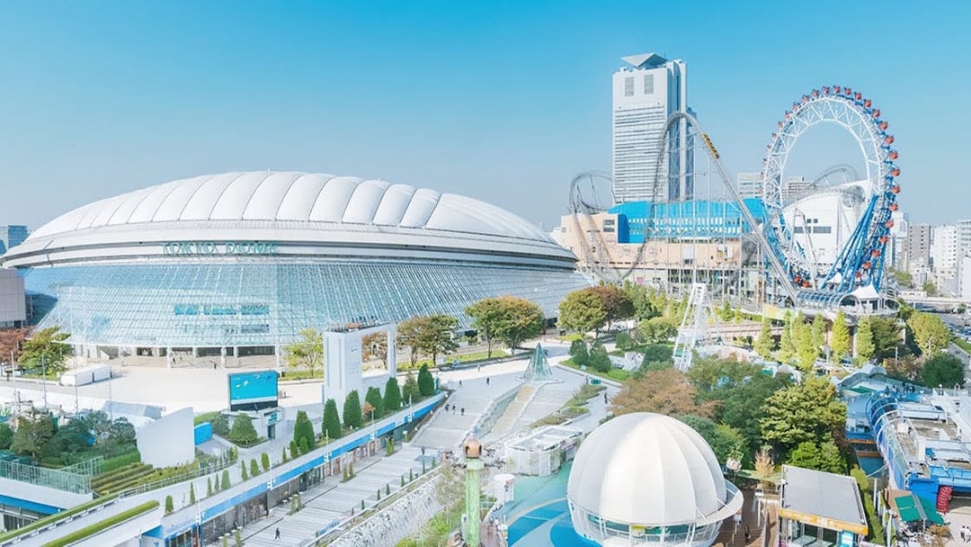 Tokyo Dome City Attractions Ride 5 Admission Ticket