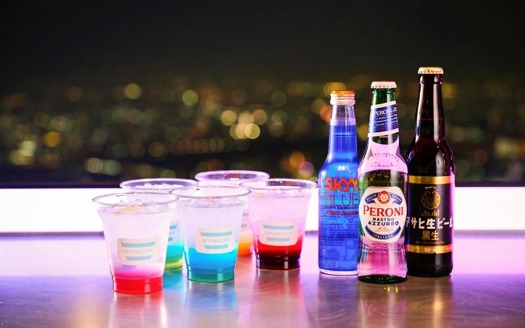 TOKYO SKYTREE Tembo Deck Night Entry Tickets with Alcoholic Drink Image 8