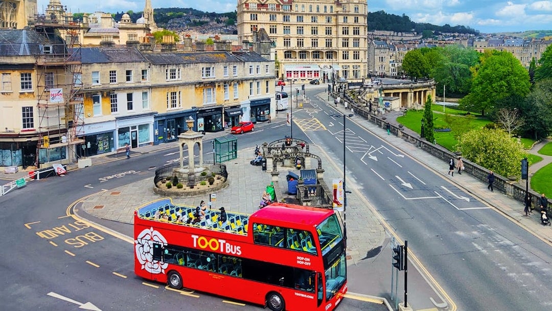 Tootbus: Bath Hop-on Hop-off Bus Tour