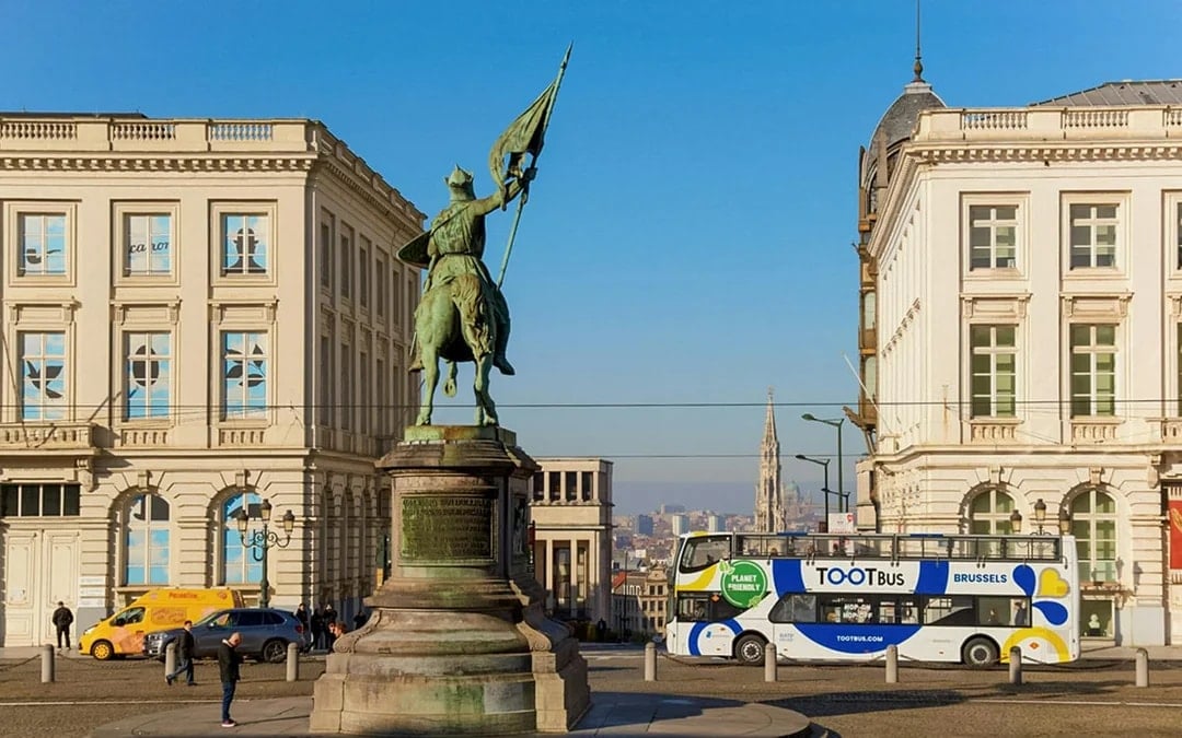 Tootbus: Brussels Hop-on Hop-off Bus Tour + Mini Europe Tickets Image 1