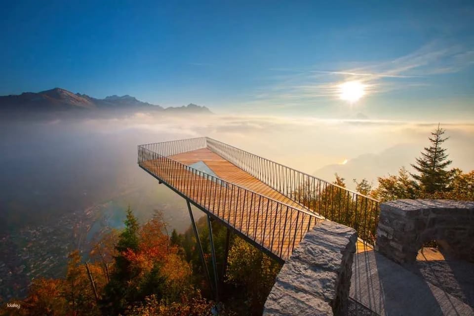 Harder Kulm Funicular: Top of Interlaken Ticket - Switzerland
