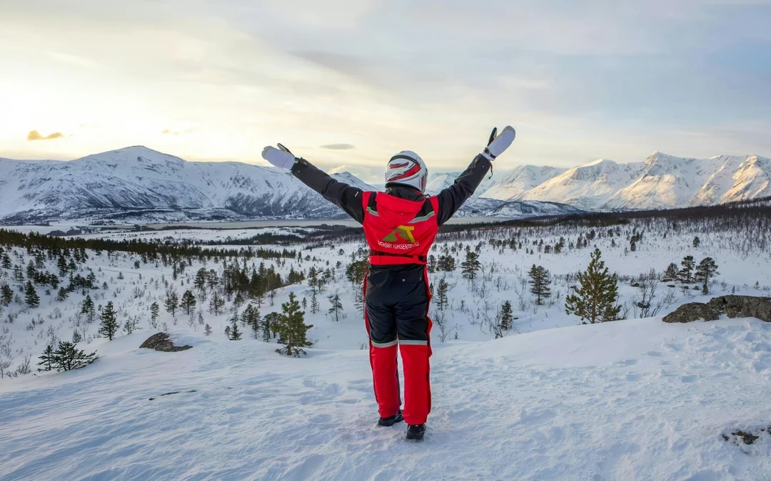 Tromso: Snowmobile Tour in the Lyngen Alps with Soup and Drinks Image 6