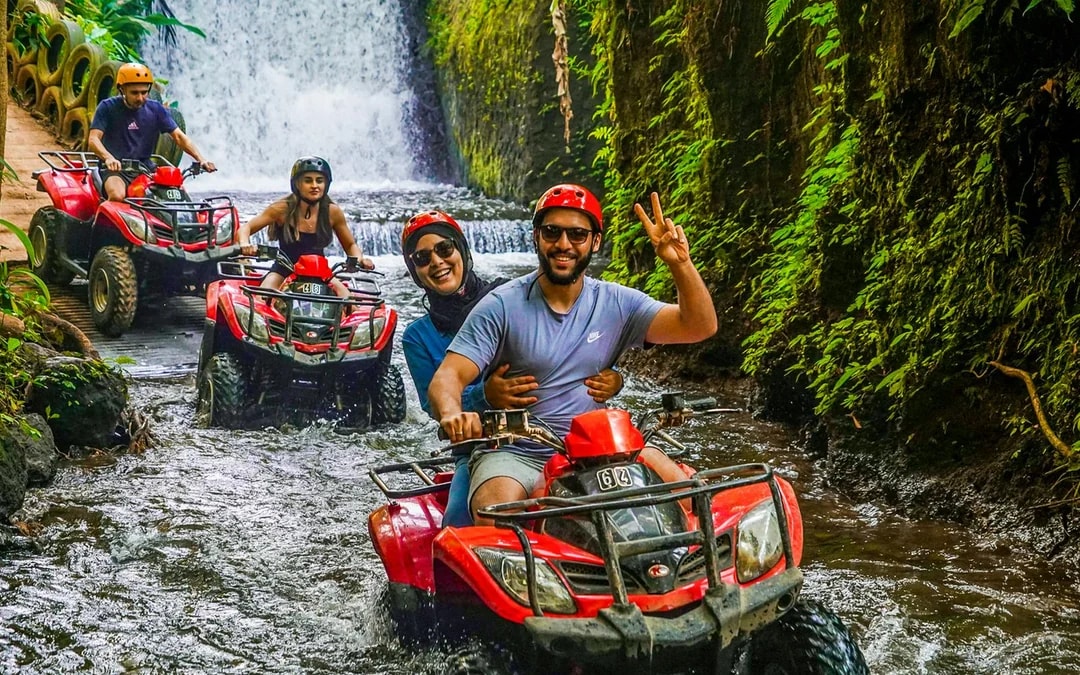 Ubud: Gorilla Face ATV Adventure with Jungle Swing & Goa Raja Waterfall Image 6