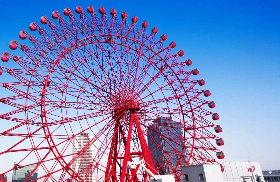 Osaka, Japan|Umeda HEP FIVE Ferris Wheel Ticket