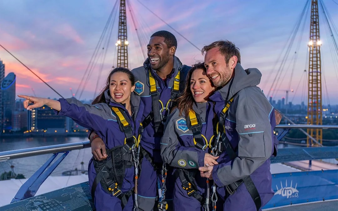 Up at The O2 Sunset or Twilight Climb Image 6