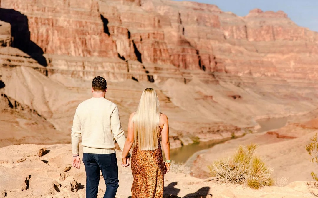 From Las Vegas: 70+ min Grand Canyon West Rim Helicopter Tour Plus Canyon Floor Landing with Champagne Image 8