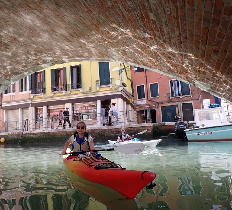 Venice: Hidden Canal Gems Kayak Tour with Certified Guide