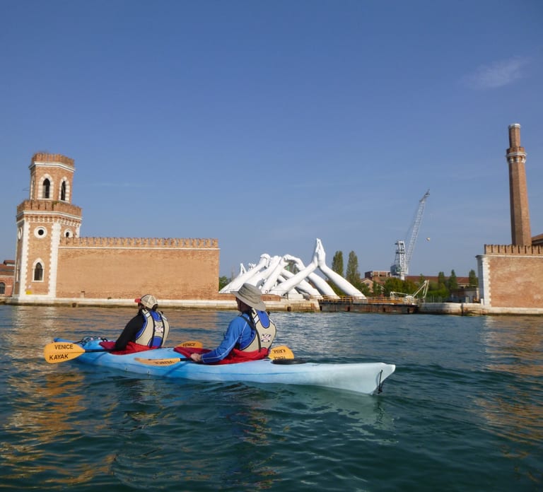 Venice: Hidden Canal Gems Kayak Tour with Certified Guide
