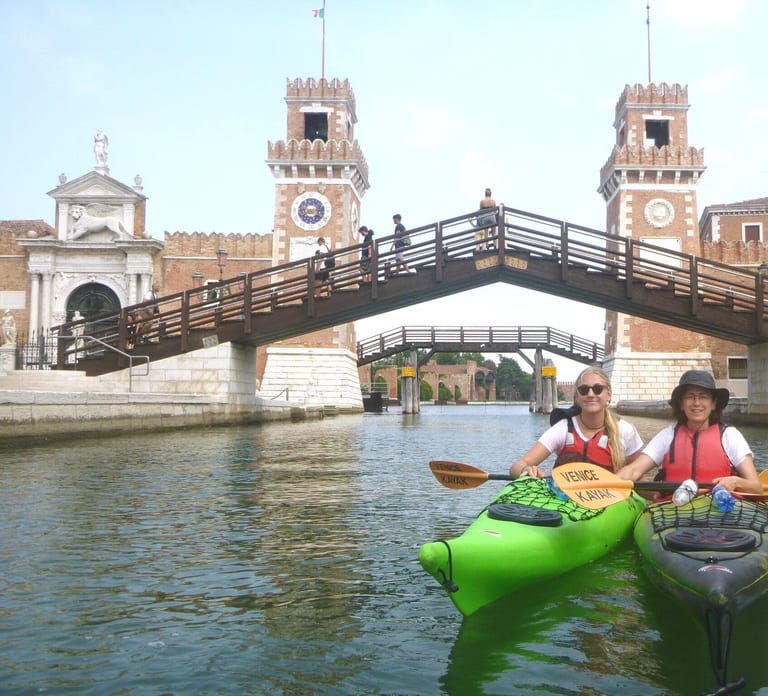 Venice: Hidden Canal Gems Kayak Tour with Certified Guide