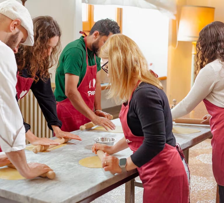 Venice: Pasta Making & Gelato near St Mark's Square