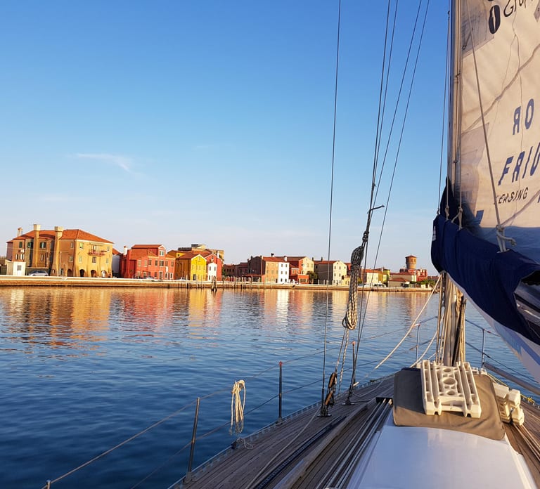 Venice by Sail: Private Luxury Tour of San Marco, Murano, and Burano