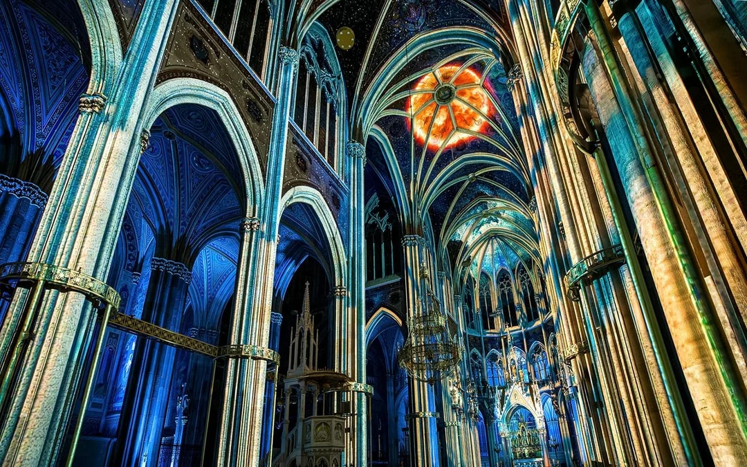 Vienna: Light of Creation Votivkirche Image 4
