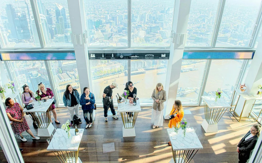 All-Inclusive The View from The Shard Tickets with Champagne Image 6