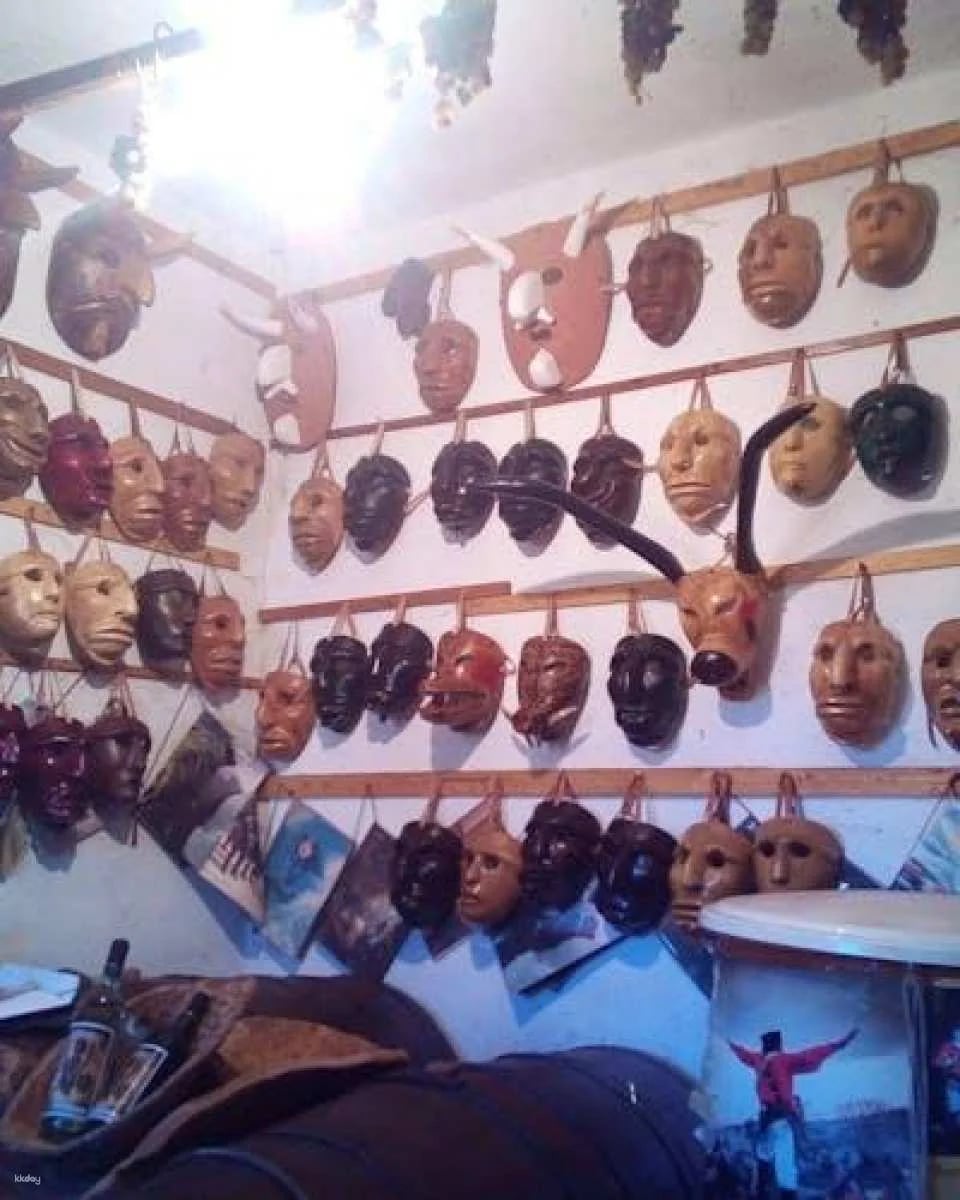 Visit to a Mask Artisan's Laboratory in Mamoiada