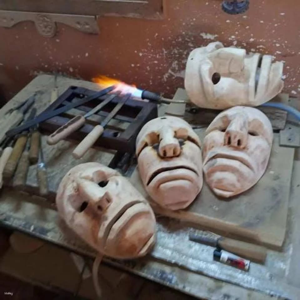 Visit to a Mask Artisan's Laboratory in Mamoiada
