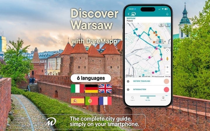 Warsaw Self-Guided Walking Tour on Mobile App Image 4