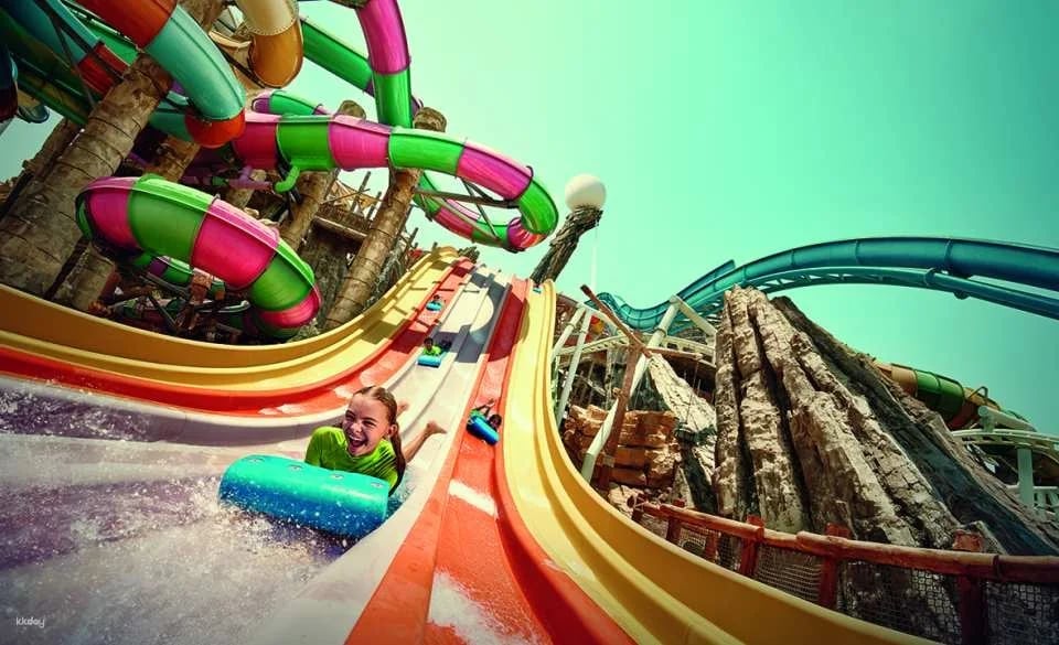 Yas Waterworld Abu Dhabi 1-Day 1 Park Ticket | UAE