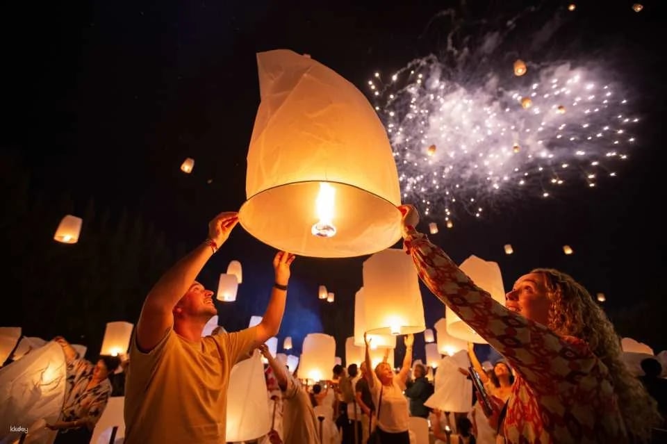 Yeepeng Lanna Sky Lantern Festival 2026 Ticket at Gassan Panorama Golf Club in Chiang Mai - Lamphun | Thailand