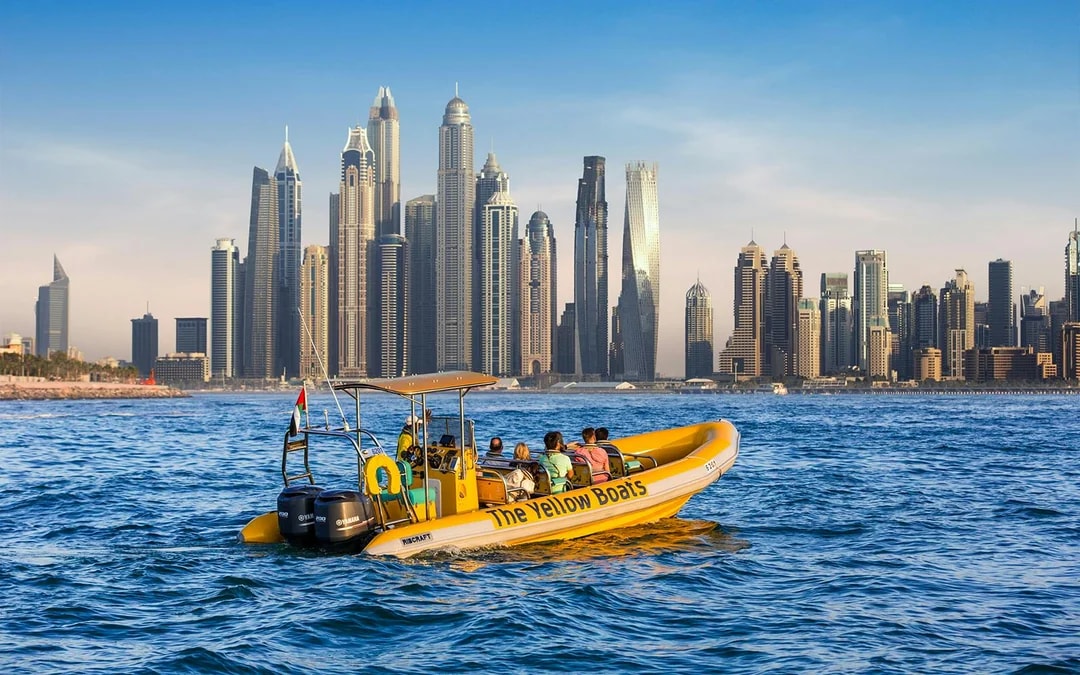 Yellow Boats Dubai Guided Speedboat Tour Image 6