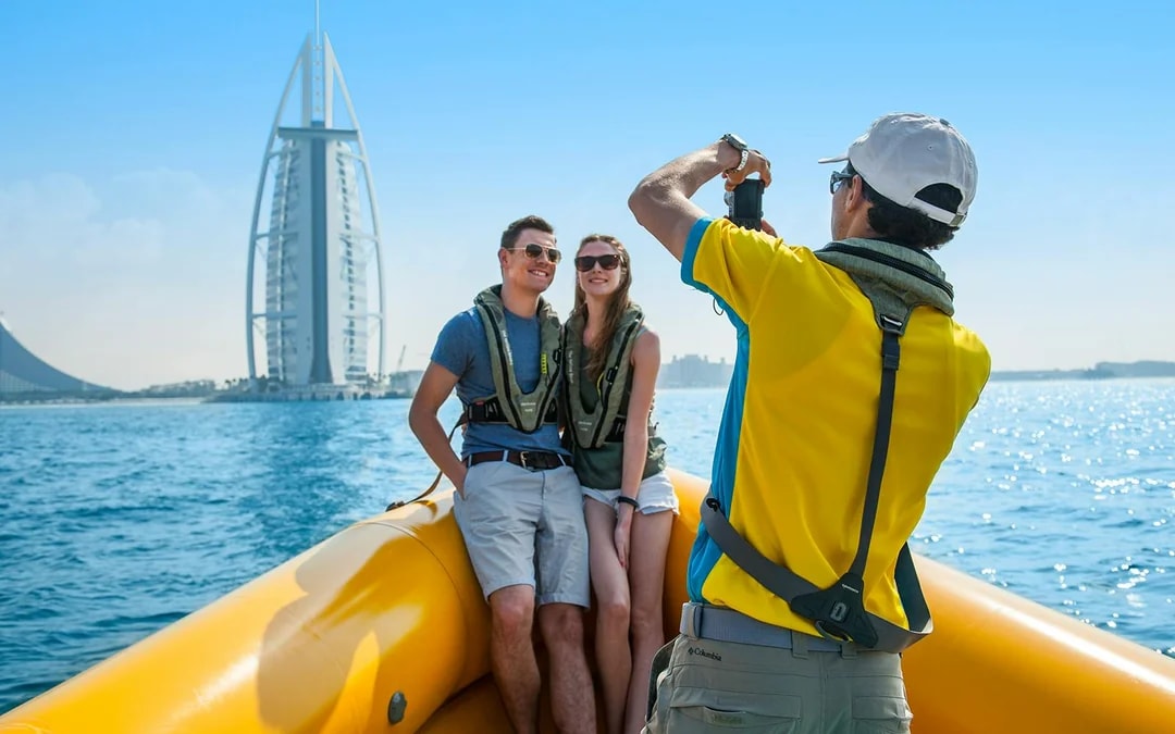 Yellow Boats Dubai Guided Speedboat Tour Image 8