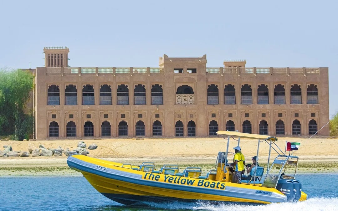 Yellow Boats: Sightseeing Speedboat Tour of Yas Island Image 6