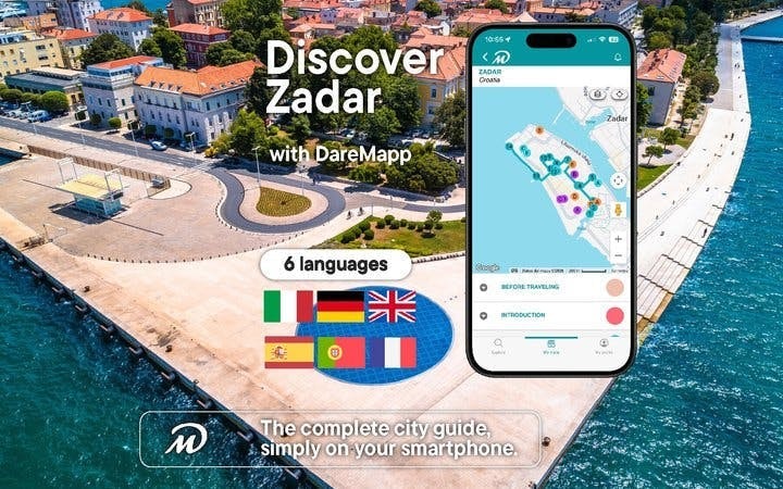 Zadar Self-Guided Walking Tour on Mobile App Image 4