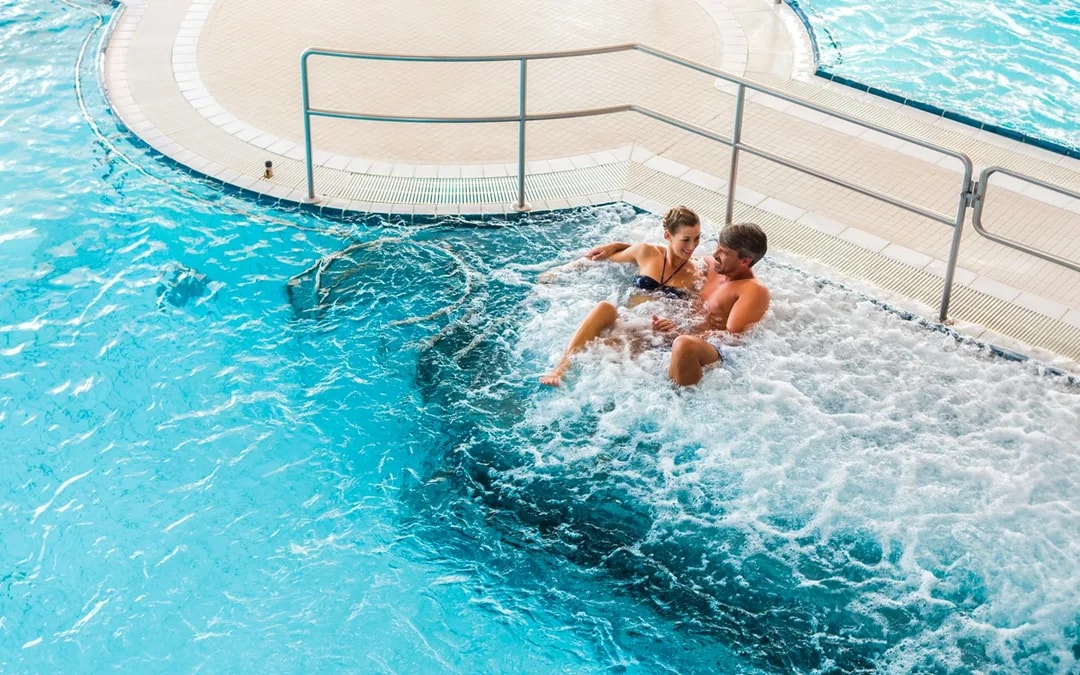 From Zakopane: Chochołow Thermal Baths Tickets with Round-Trip Hotel Transfers Image 1