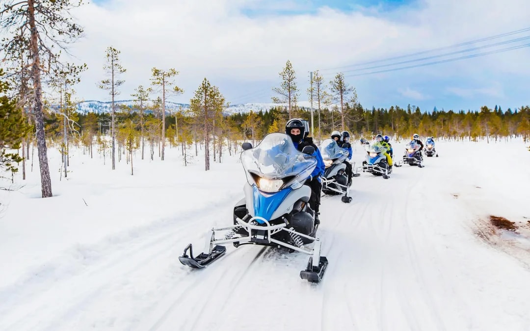 Zakopane Snowmobile Tour & Thermal Bath Tickets with Optional Hotel Transfers Image 1