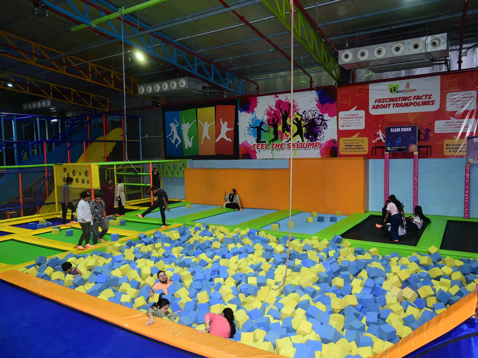 Skyjumper Trampoline Jumpbox Trampoline Park In Lucknow Jump Park